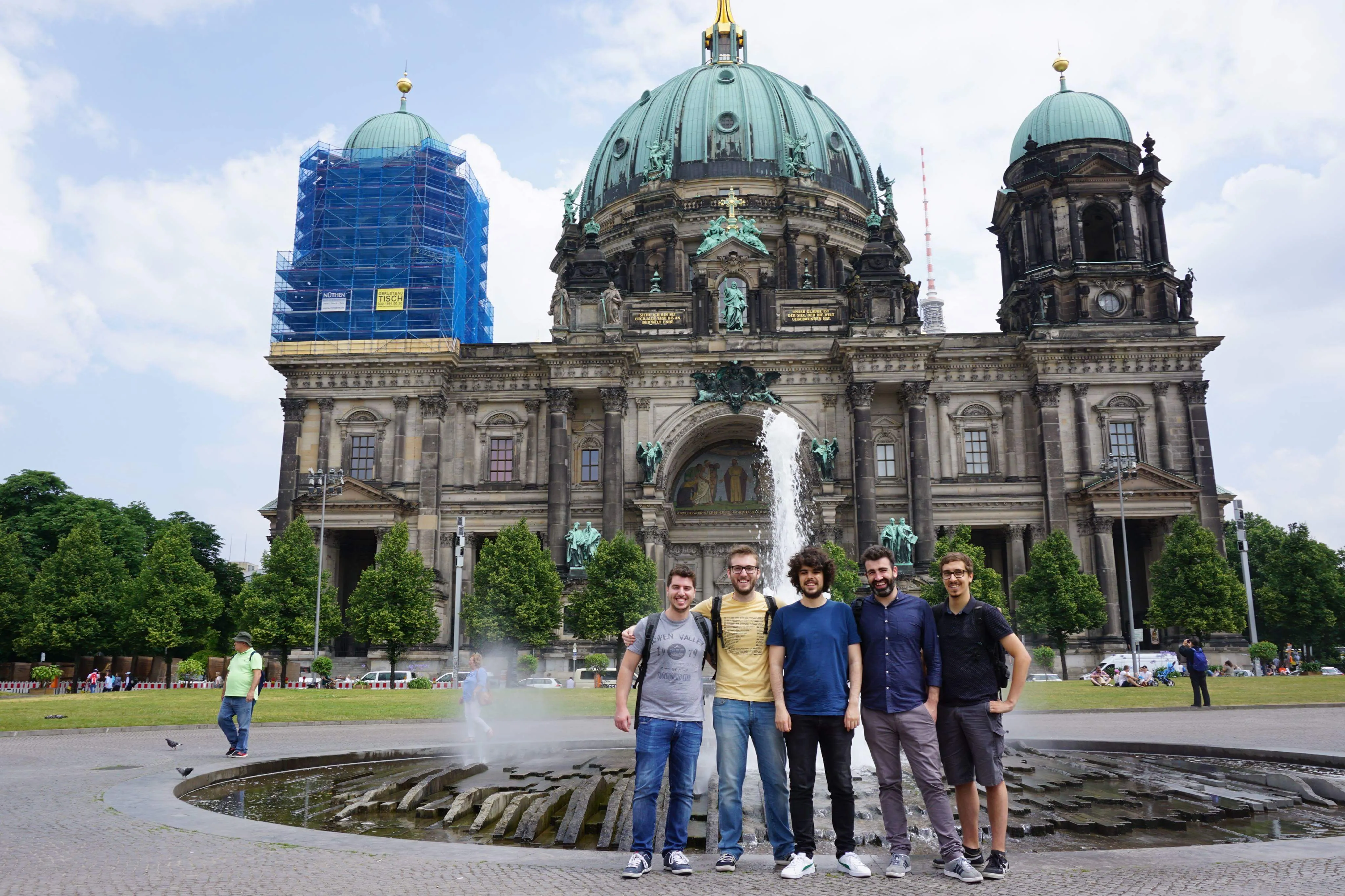 berliner dom group photo